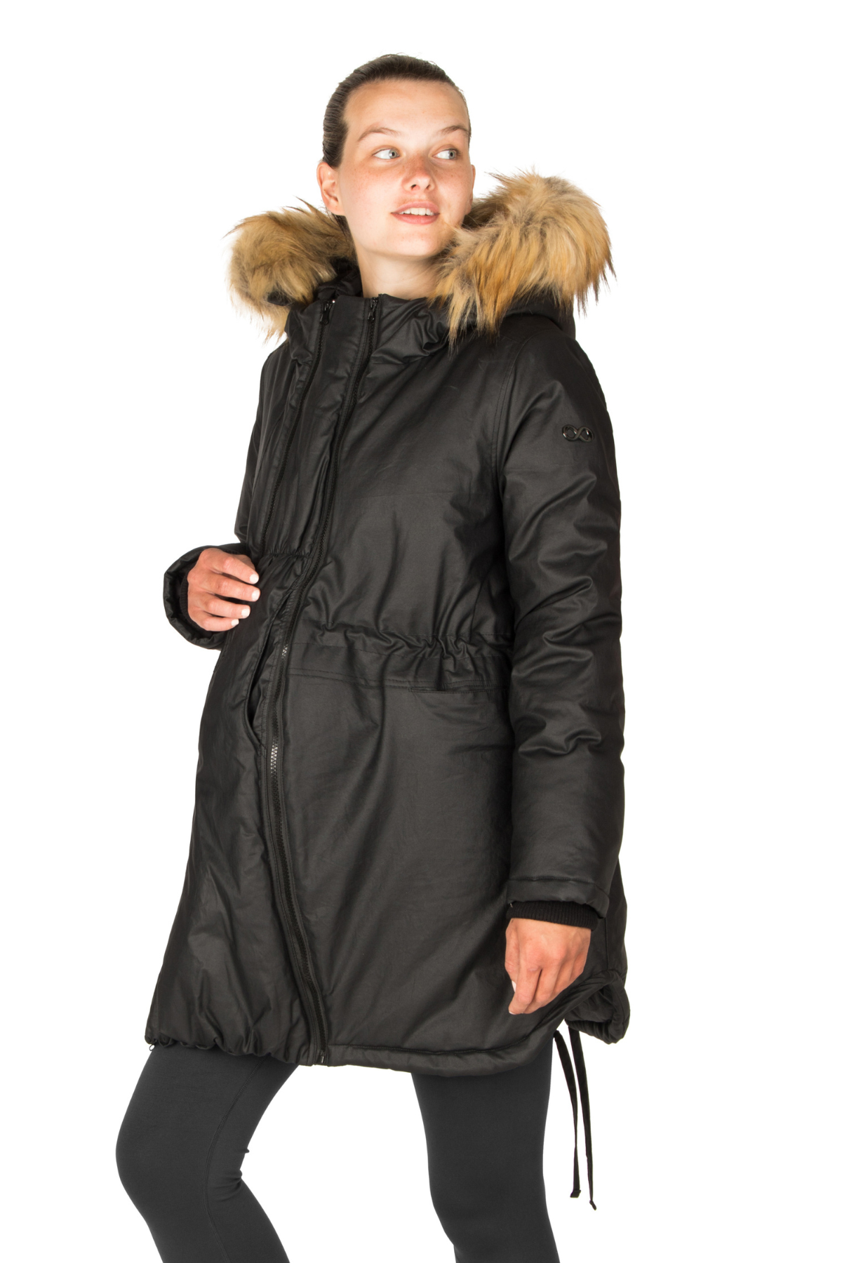 Sofia Waxed Shell 3 In 1 Maternity Parka