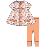 Melitta Bamboo Short Sleeve Tunic + Legging Set (pre-order)