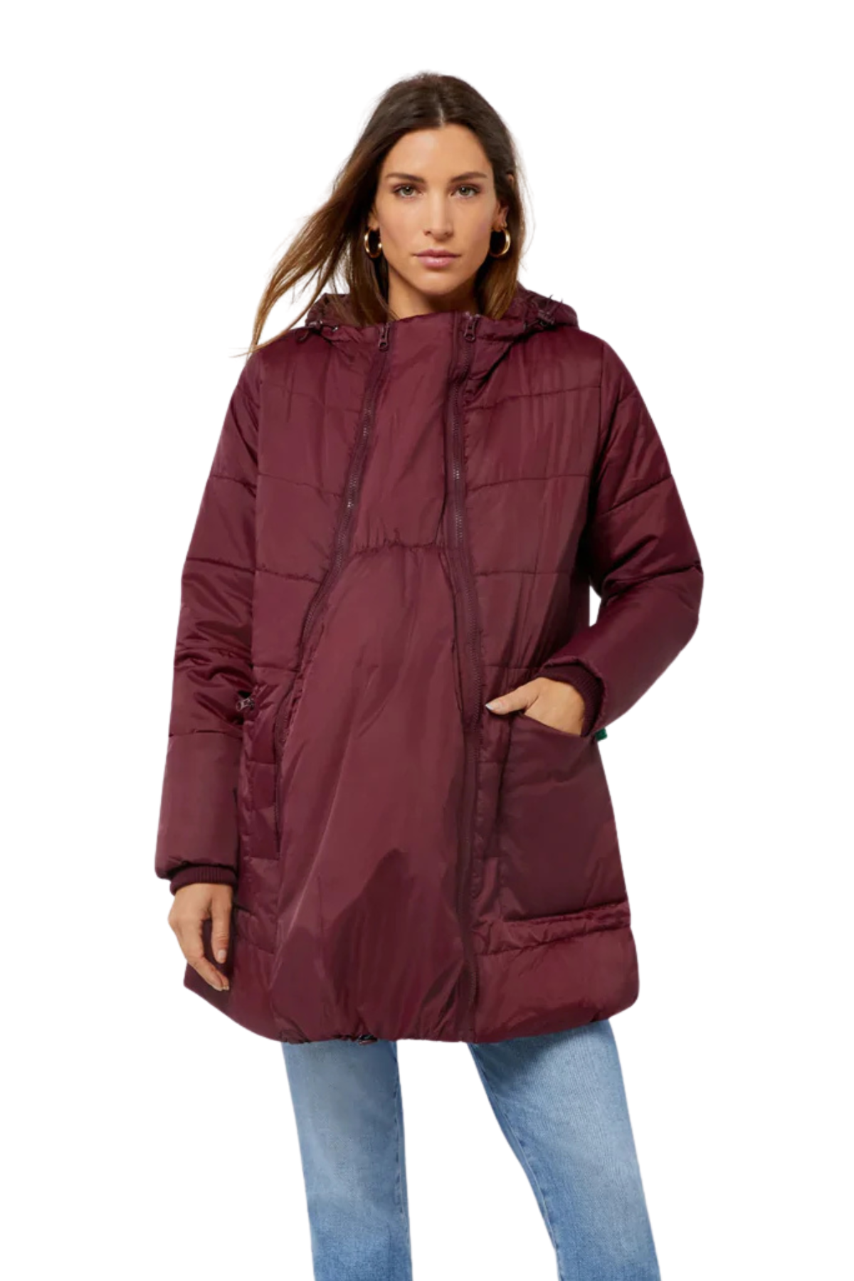 Gianna 3 In 1 Maternity Hybrid Puffer Jacket