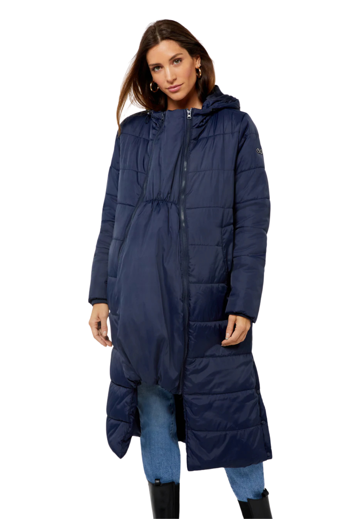 Penelope 3 In 1 Long Puffer Maternity Coat