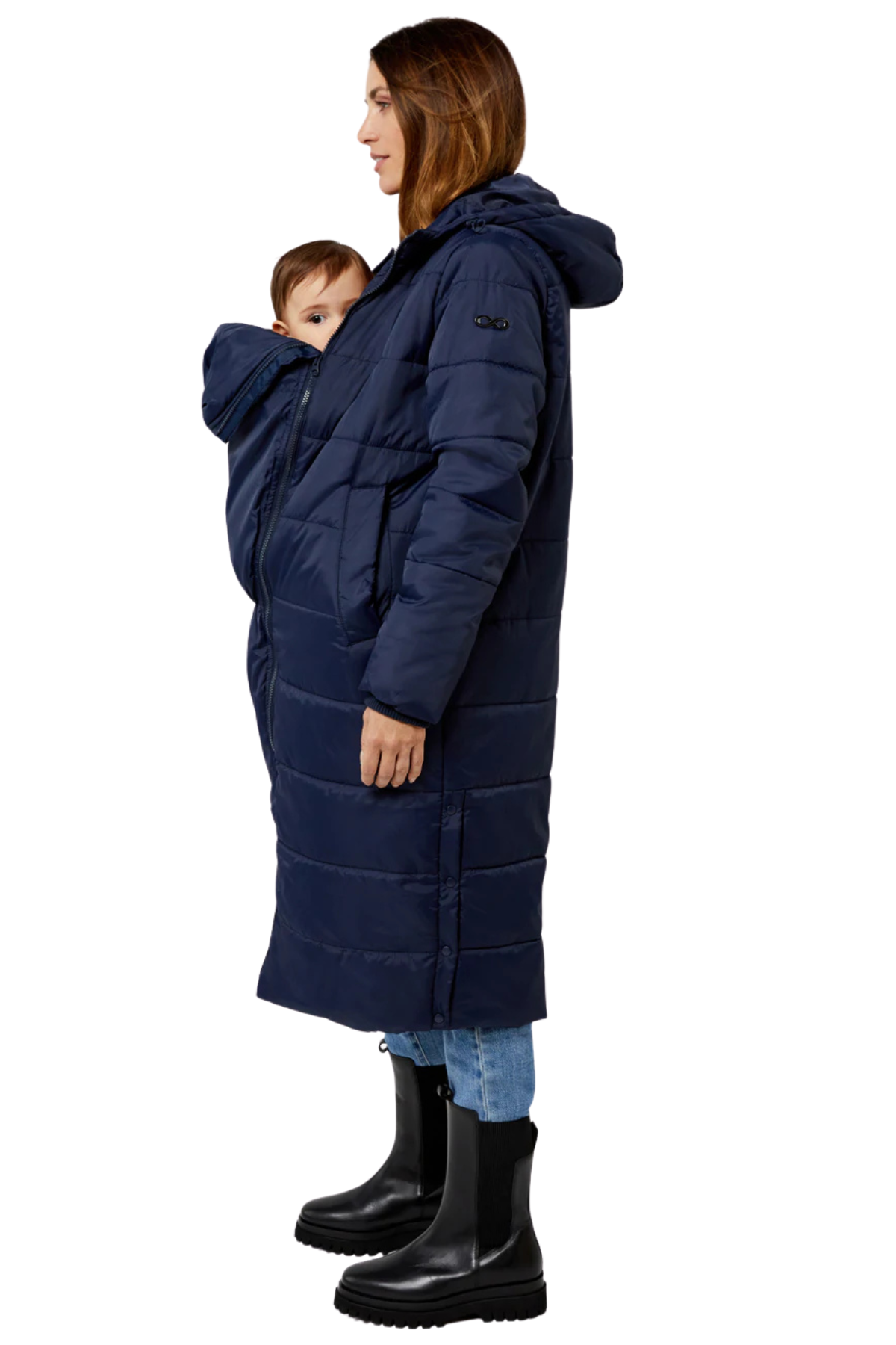 Penelope 3 In 1 Long Puffer Maternity Coat