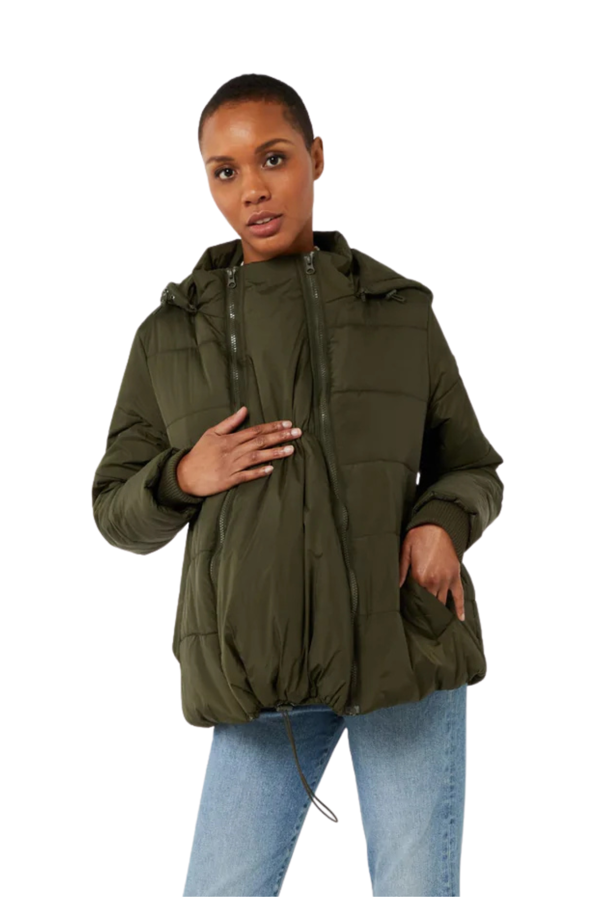 Leia 3in1 Maternity Puffer Jacket Quilted Hybrid