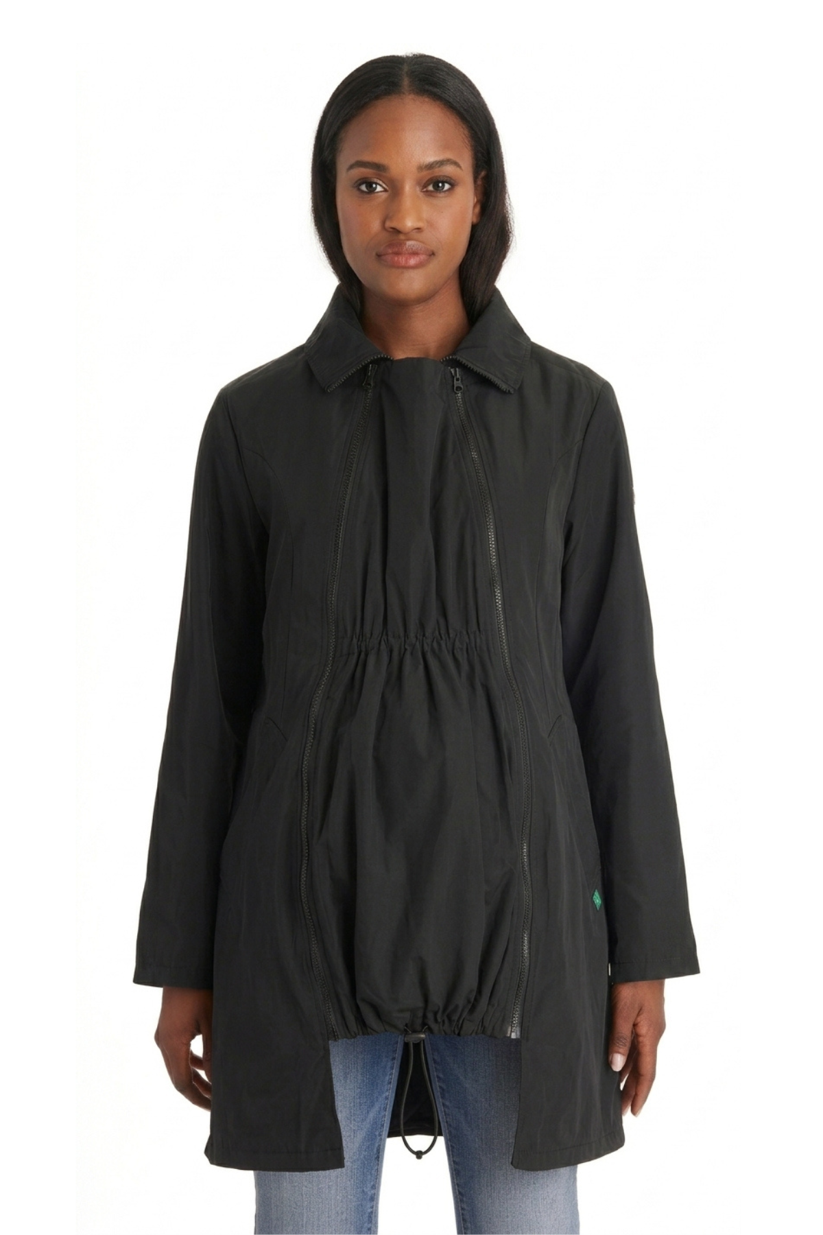 Avelynne 3 In 1 Maternity Twill Trench Coat