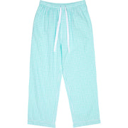 Men's Hepburn Gingham Mint Pj Pants