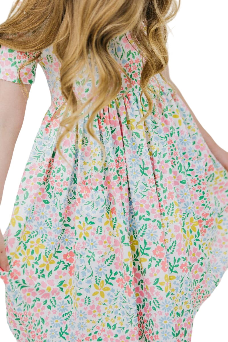 Daffodils S/s Pocket Twirl Dress