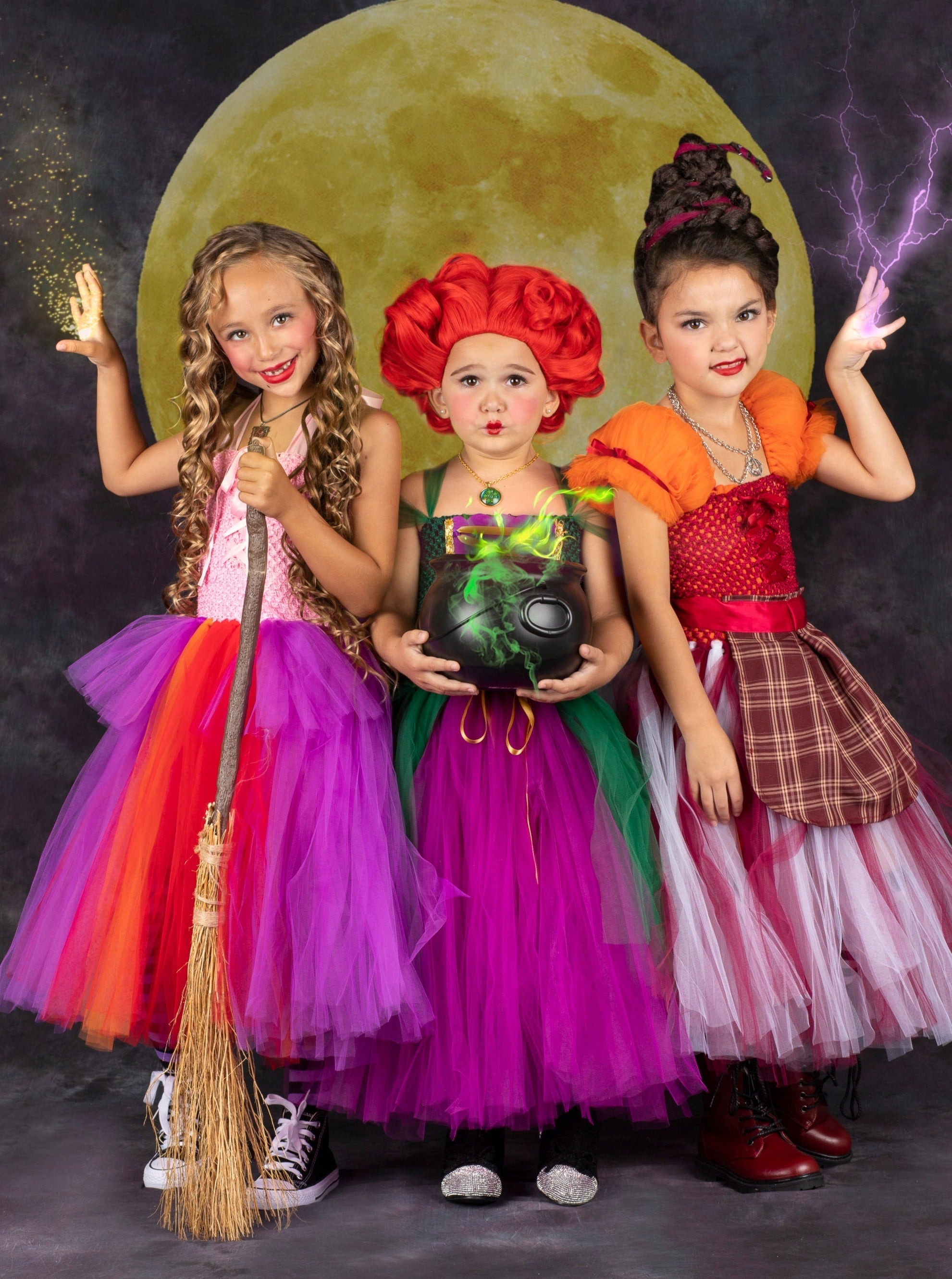 Girls Sarah Witch Tutu Costume Dress