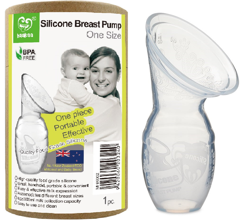 Haakaa Generation 1 Silicone Breast Pump 4 Oz, 1 Pk