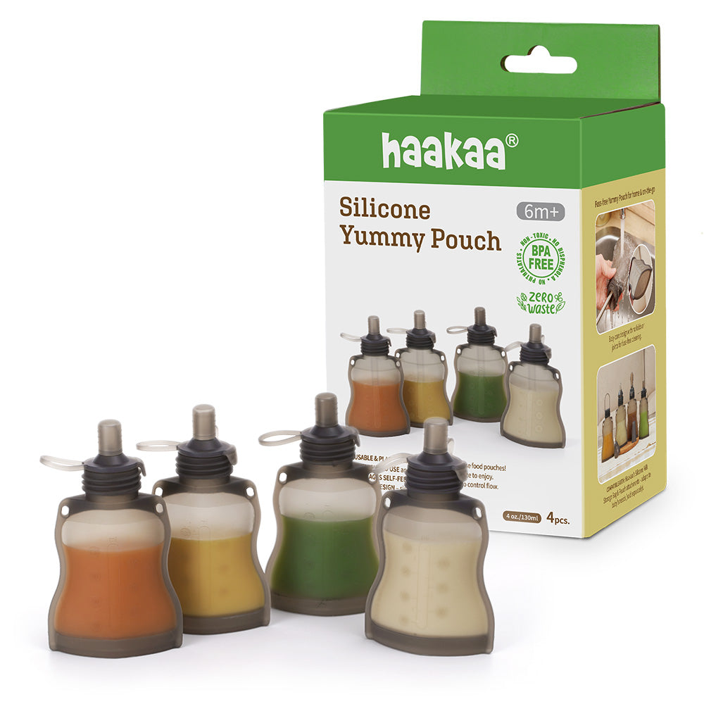 Haakaa Silicone Yummy Pouch 4.5 Oz