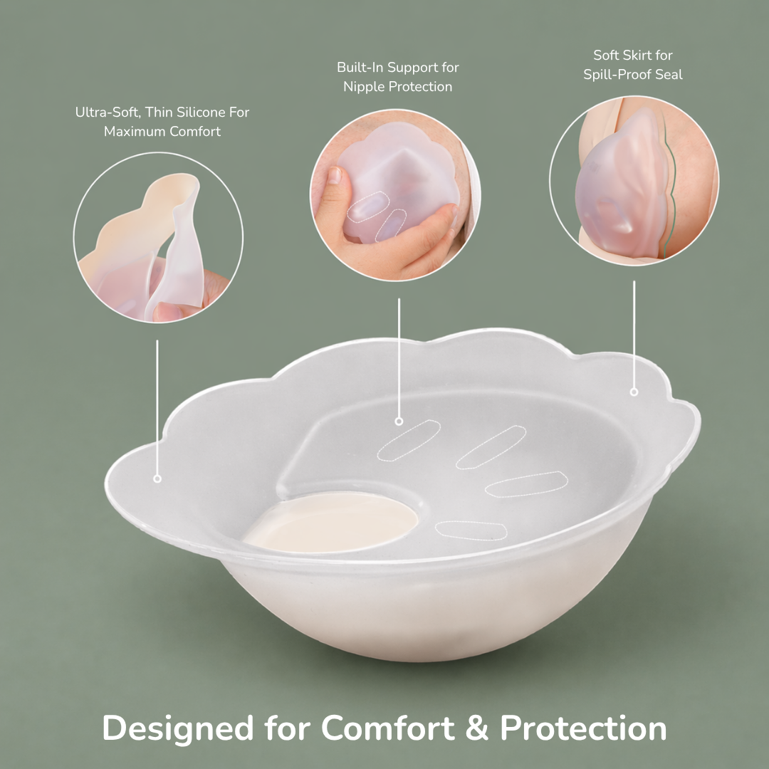 Petal Soft Silicone Milk Collector 1 Oz/30 Ml