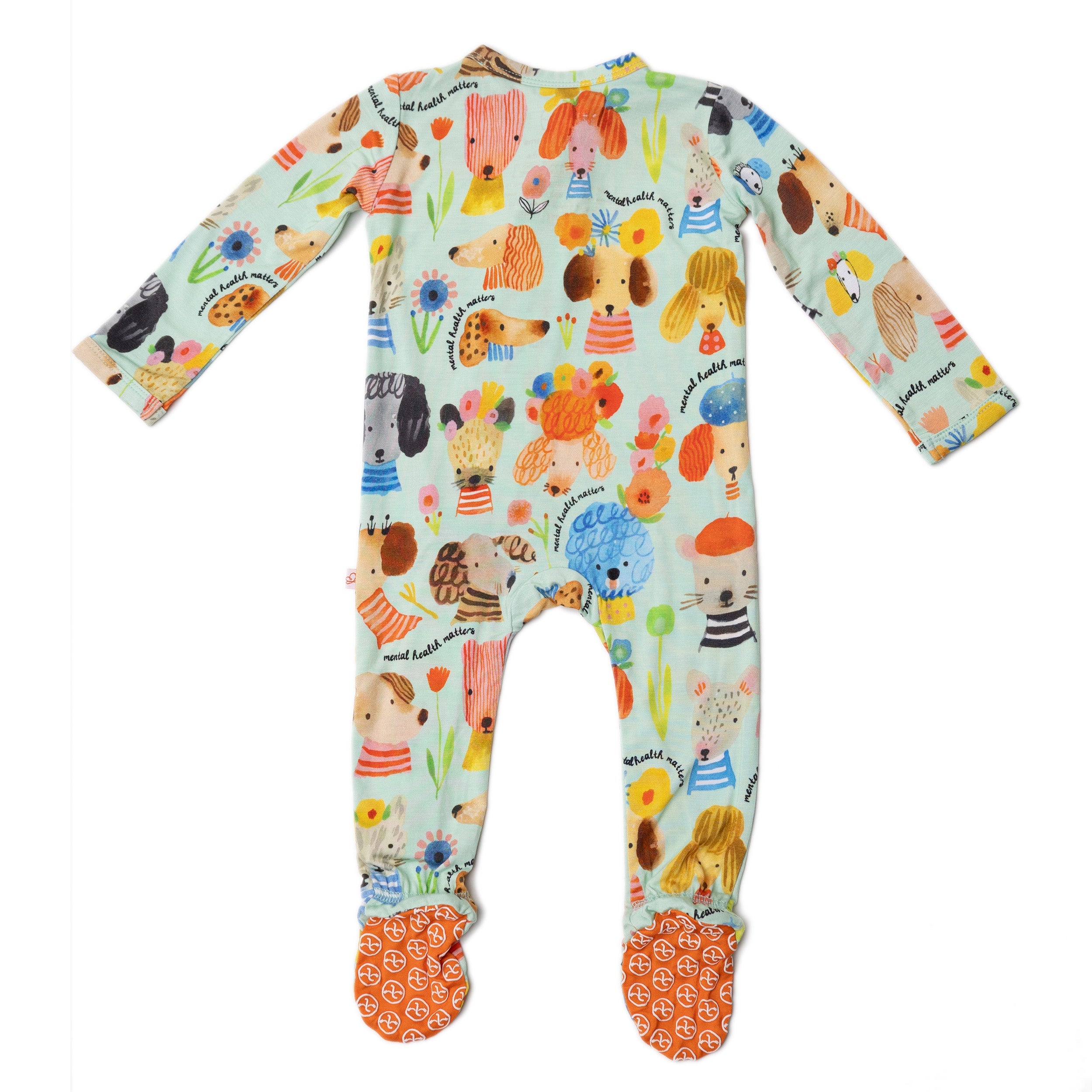 The Second-skin Footie | Mindful Doggos | "mental Health Matters"