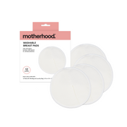 Motherhood Collection Soft Bamboo Nursing Pads – Reusable, Leak-proof Breast Pads For All-day Comfort (12 Pack)