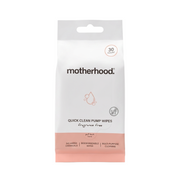 Motherhood Collection No-rinse Pump Cleaning Wipes – Quick Clean For Bottles & Baby Essentials (30 Pack)