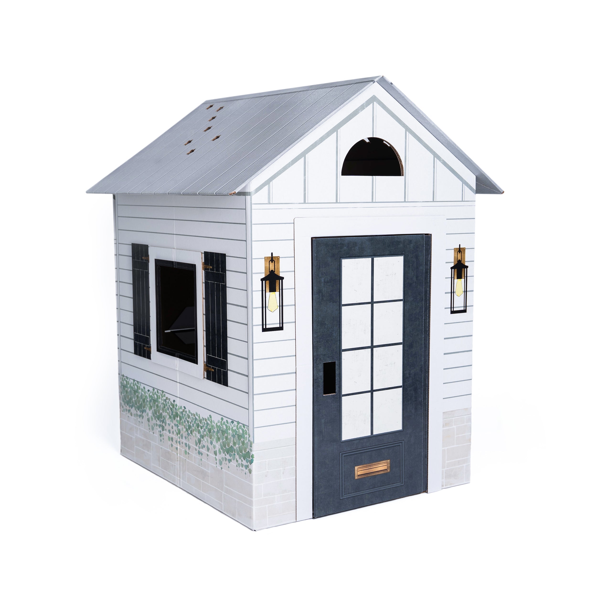 Modern Farmhouse - Cardboard Playhouse