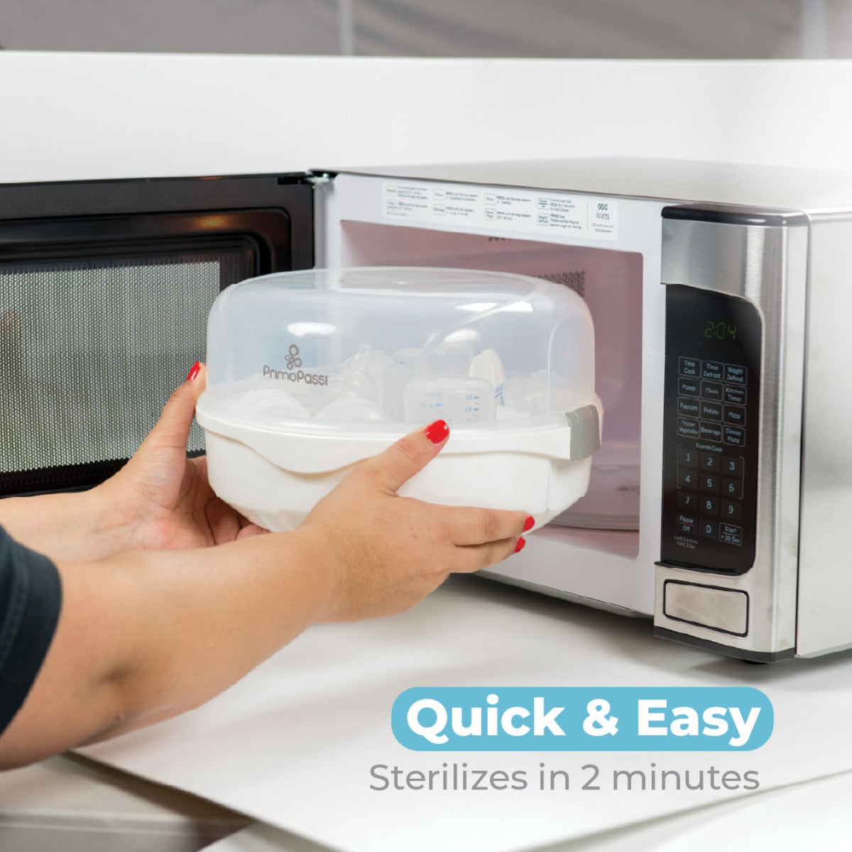 Microwave Baby Bottle Sterilizer