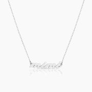 Mimi Script Necklace