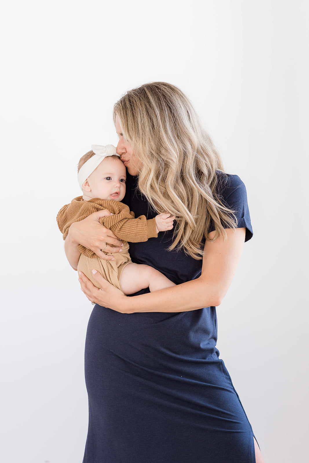 Everyday Breastfeeding Dress - Navy