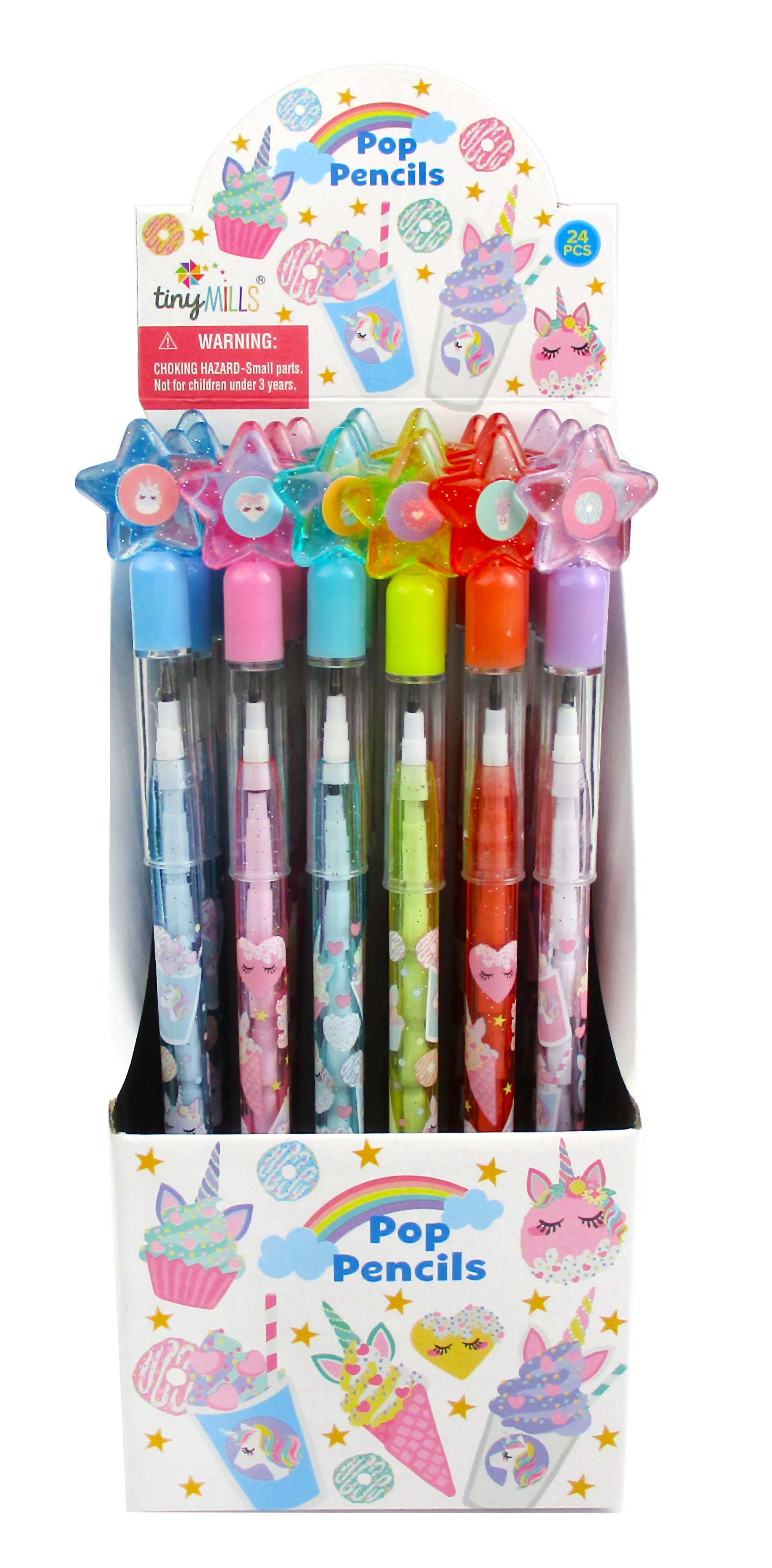 Unicorn Desserts Multi Point Pencils