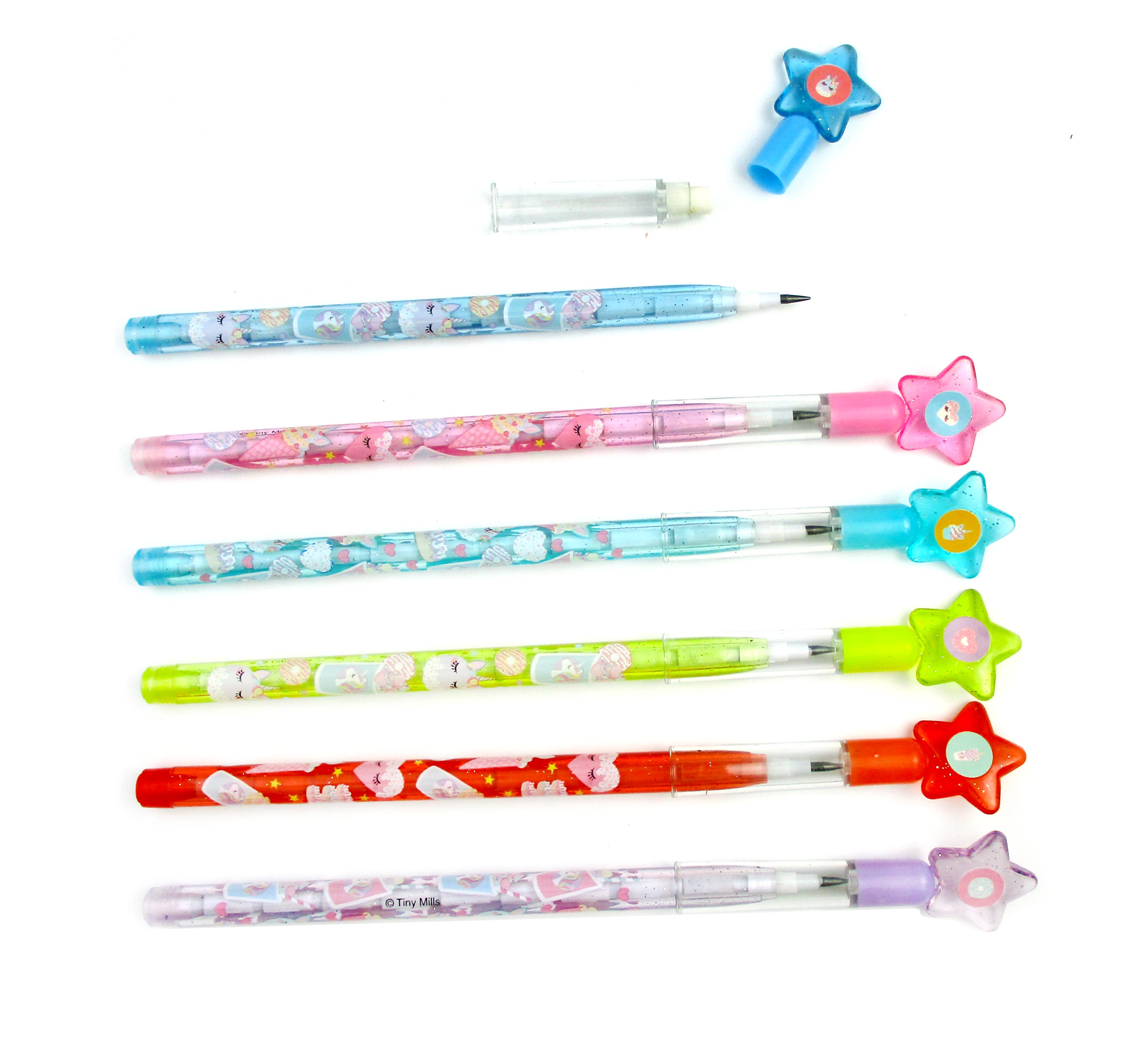 Unicorn Desserts Multi Point Pencils