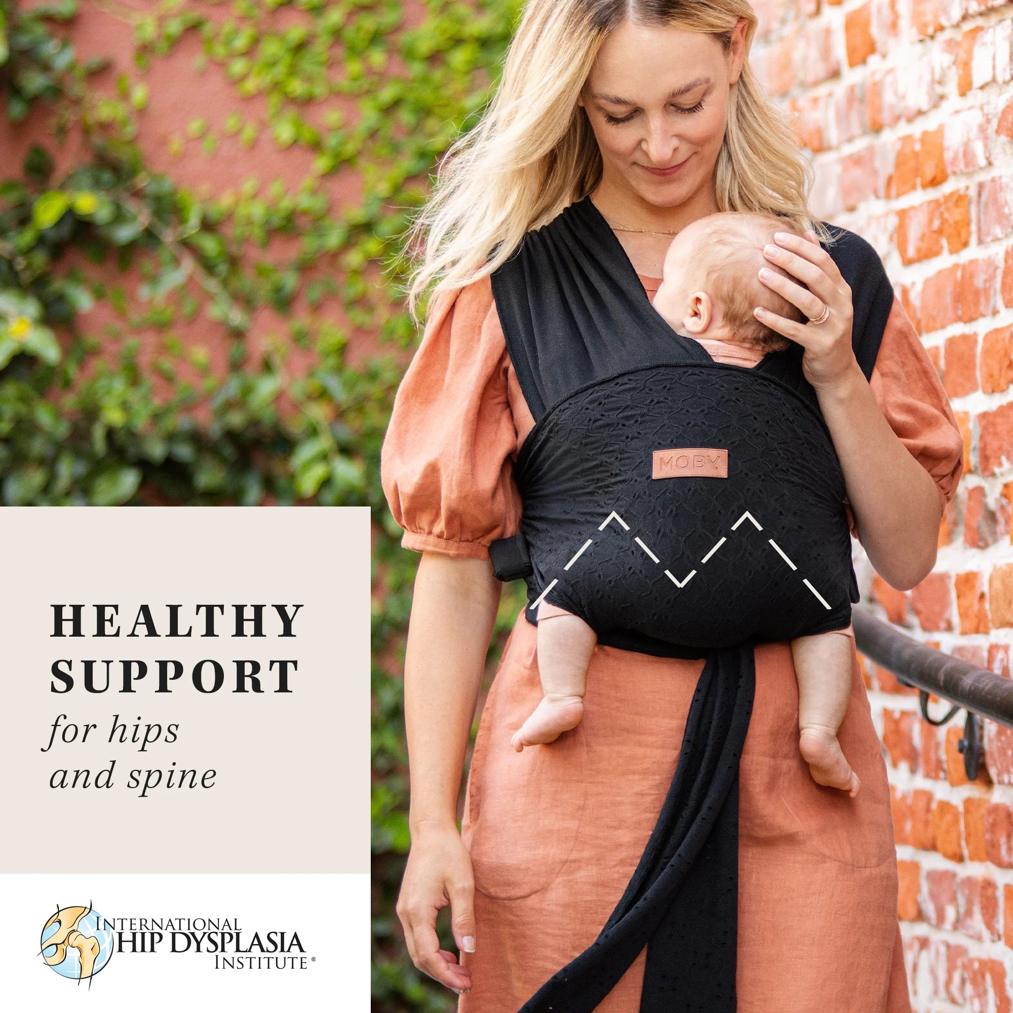 Easy-wrap Carrier By Petunia Pickle Bottom - Black Eyelet