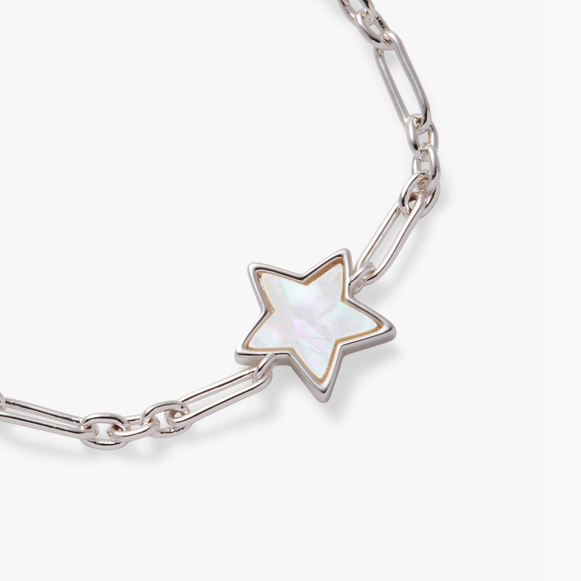 Star Mother Of Pearl Adjustable Bracelet
