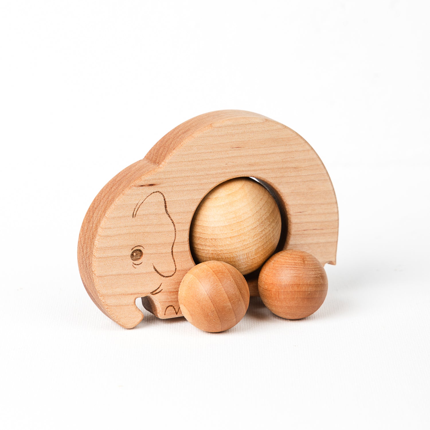 Roly Poly Elephant Push Toy | Made In The Usa 🇺🇸