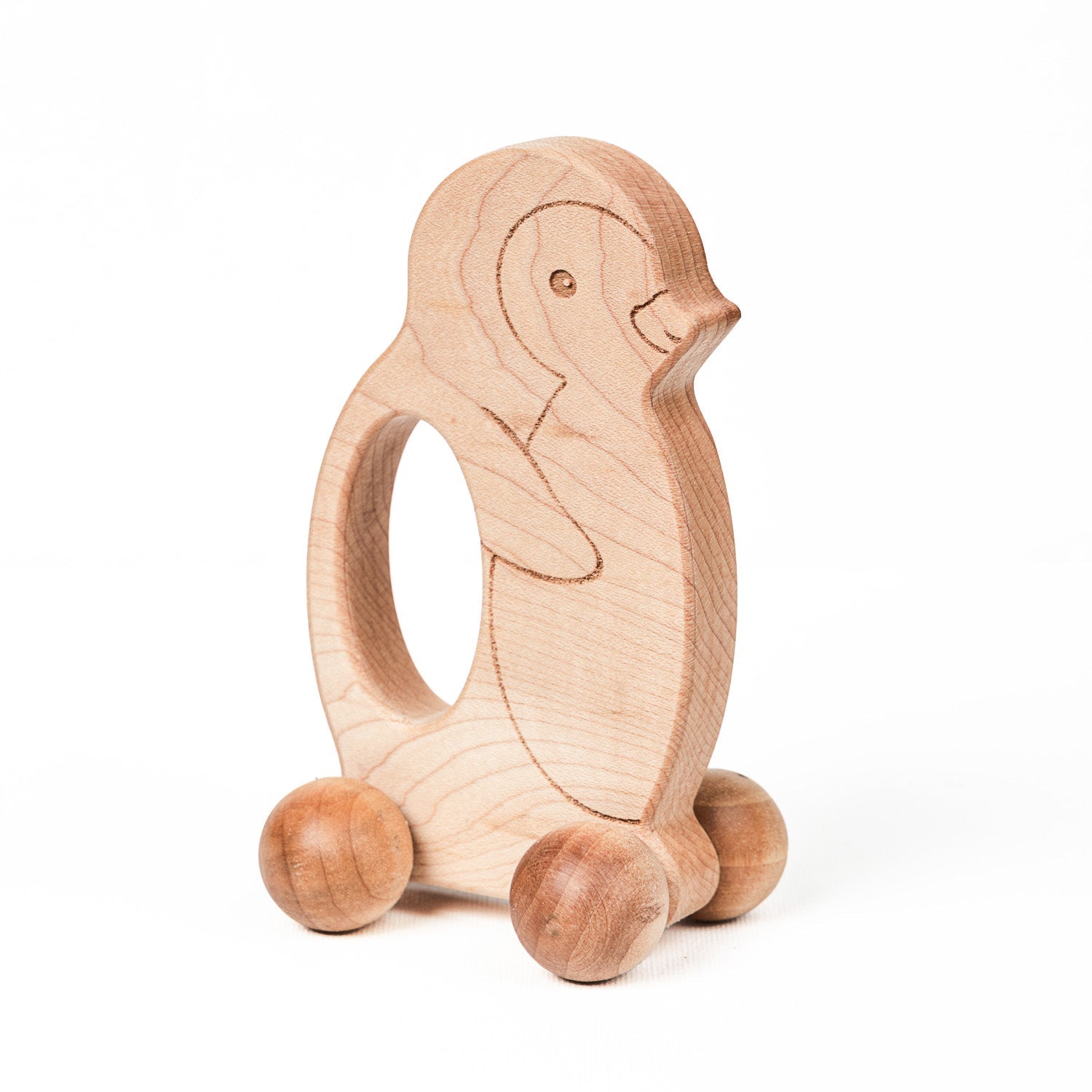 Easy Grasp Penguin Push Toy | Made In The Usa 🇺🇸