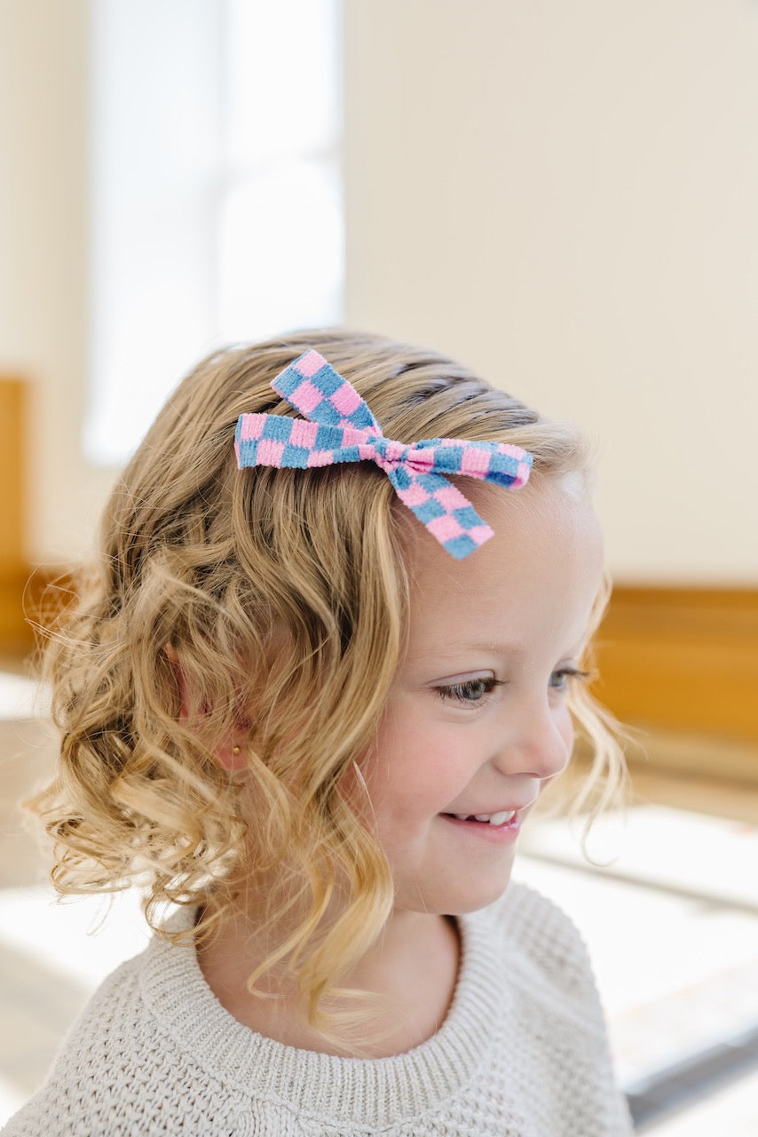 Hopscotch - Pink | Ribbon Bow