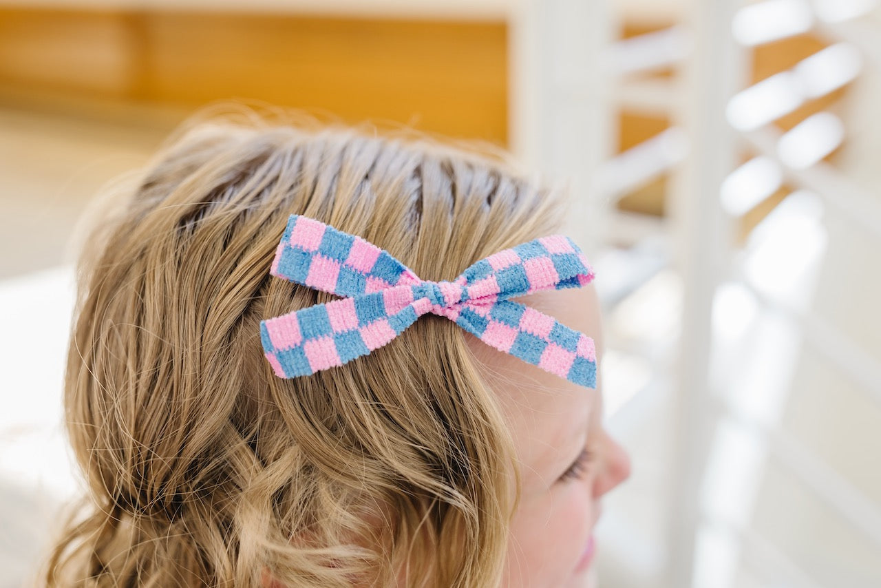Hopscotch - Pink | Ribbon Bow