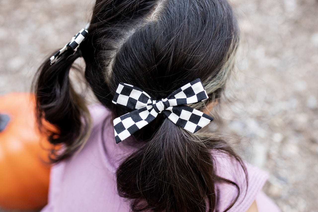 Checkers | Hand-tied Bow