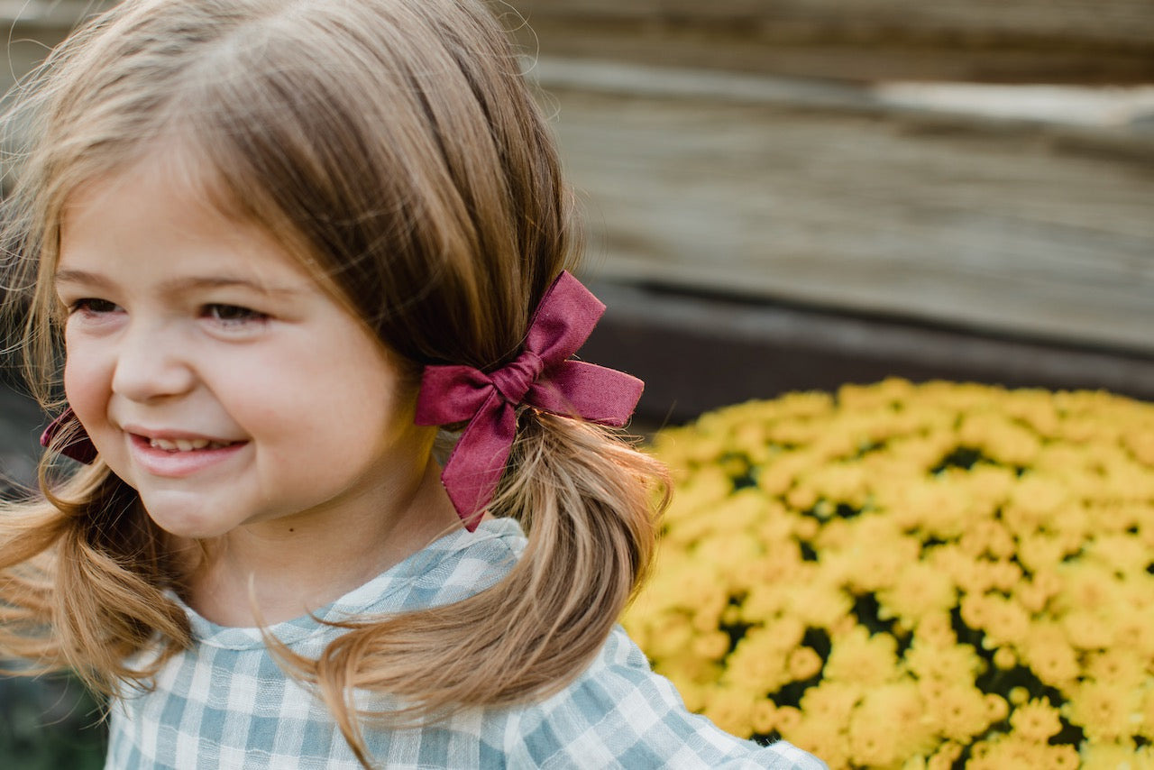 Garnet | Hand-tied Bow