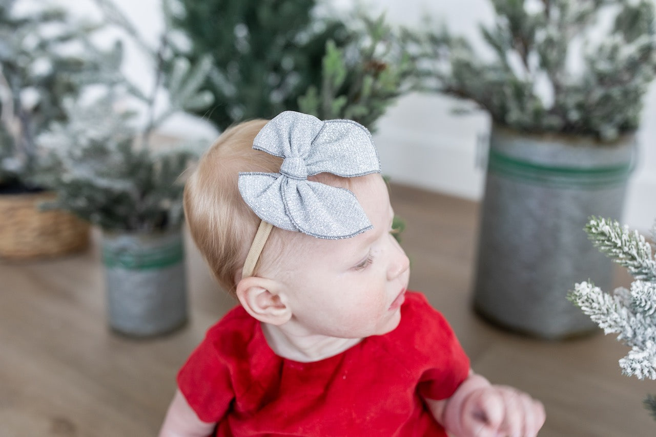 Tinsel | Petite Party Bow