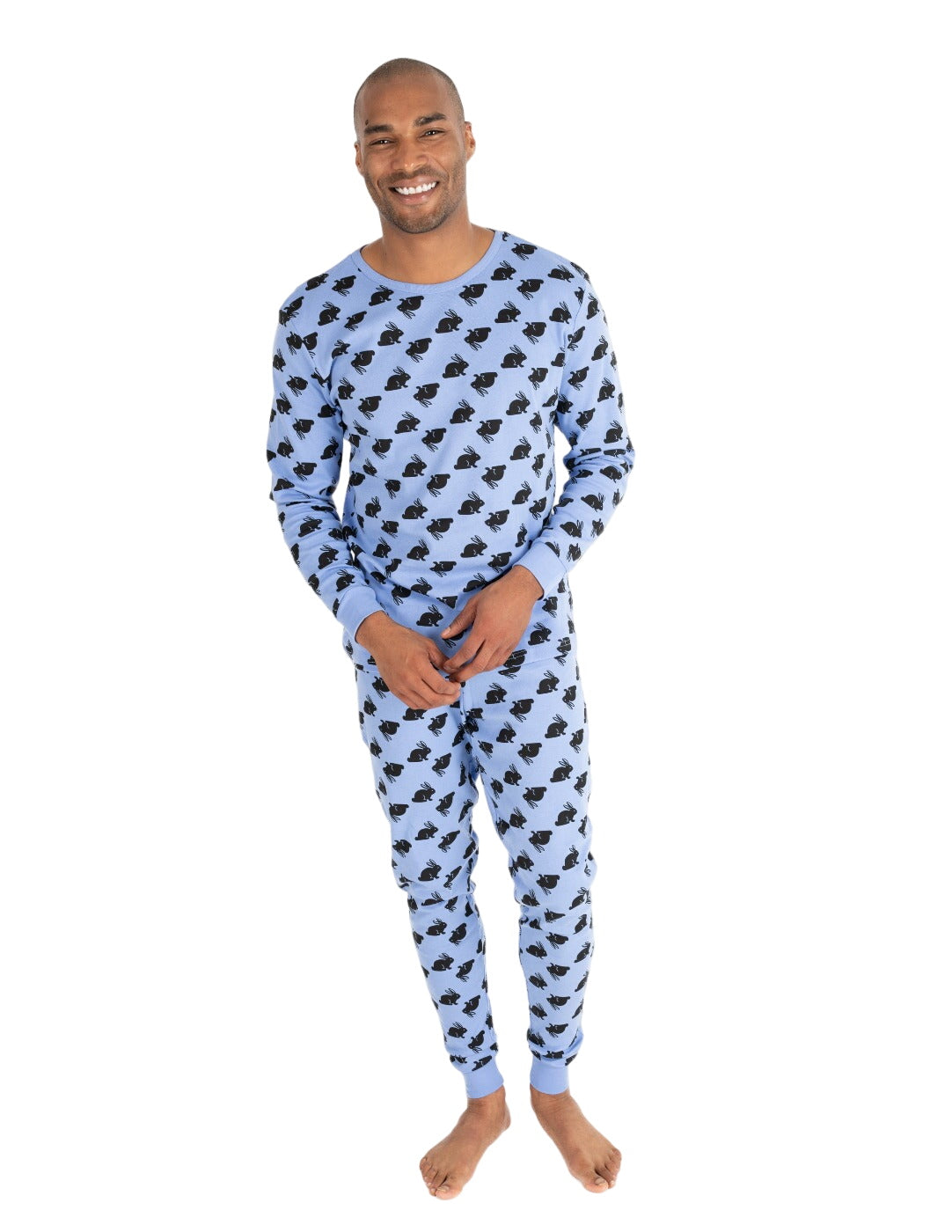 Men's Cotton Bunny Pajamas