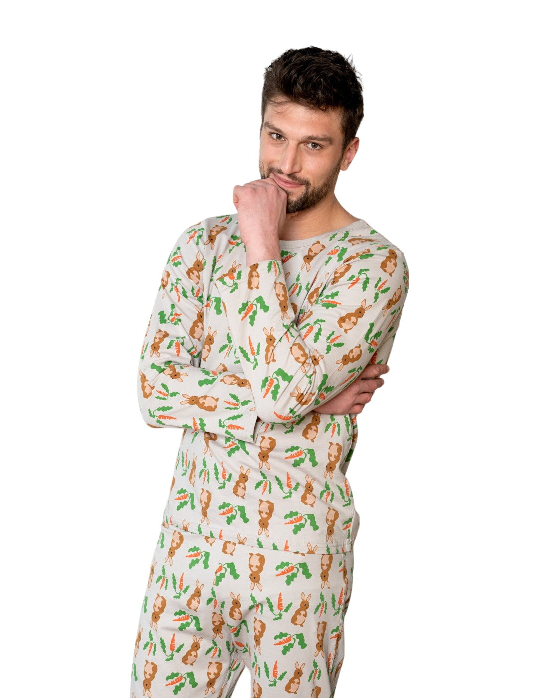 Men's Loose Fit Rabbit Pajamas