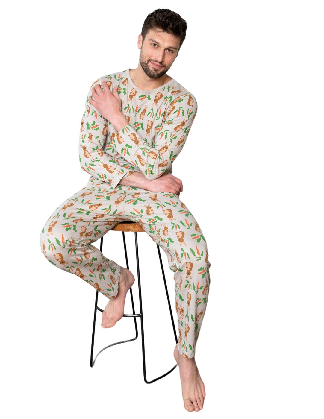 Men's Loose Fit Rabbit Pajamas