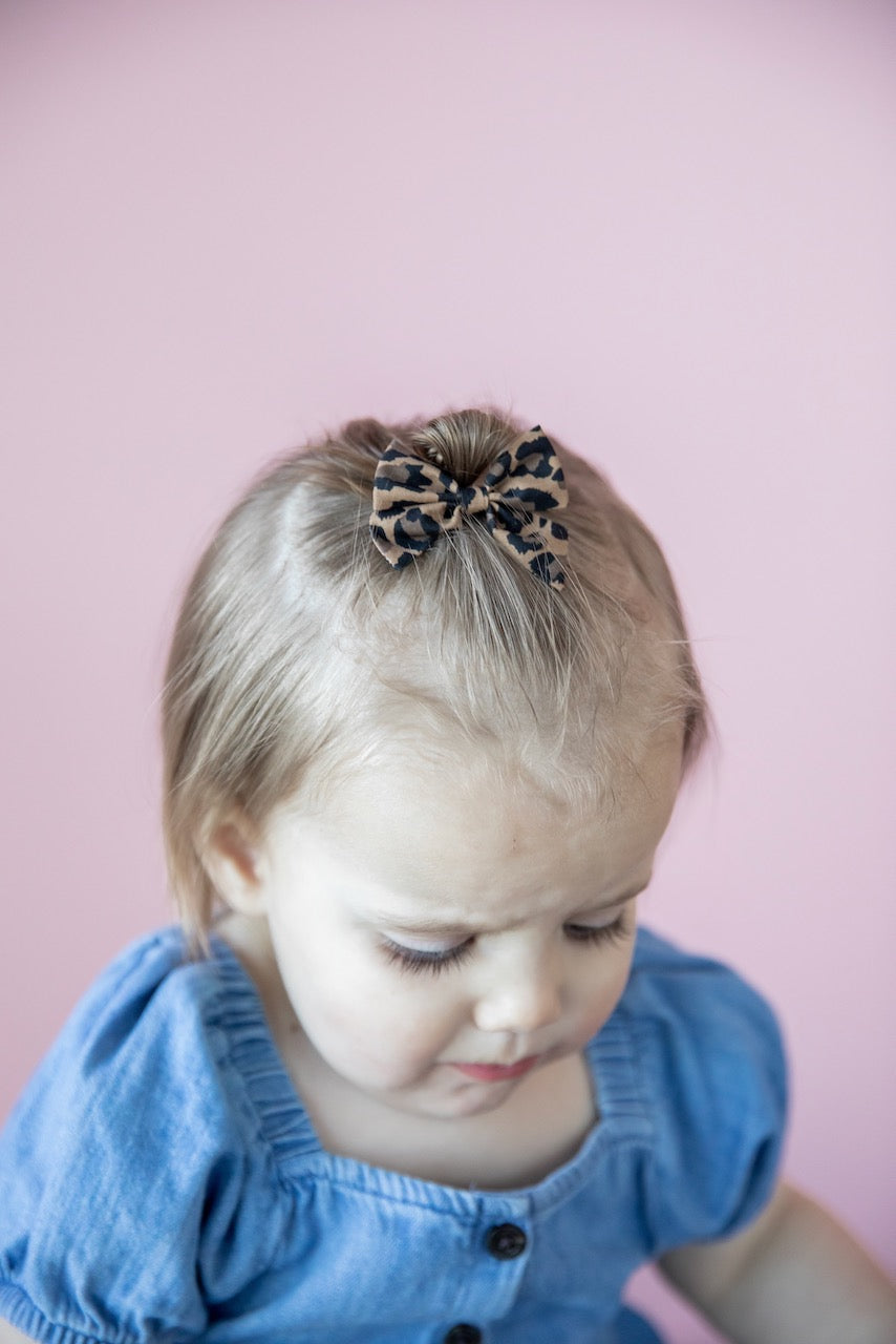 Leopard | Mini Piggy Bow