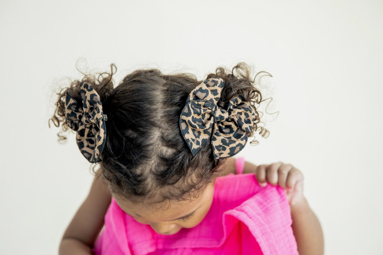 Leopard | Petite Party Bow