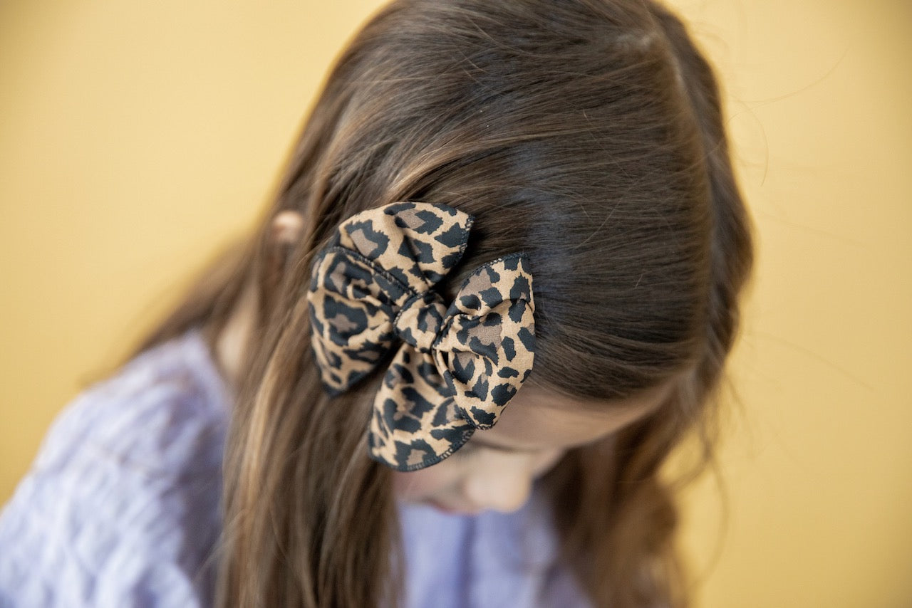 Leopard | Petite Party Bow