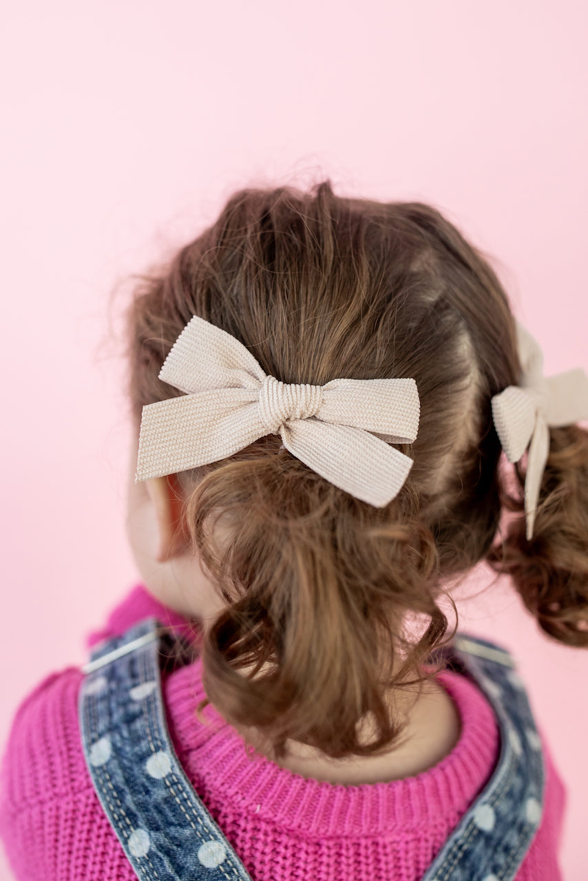 Cotton | Corduroy Ribbon Bow