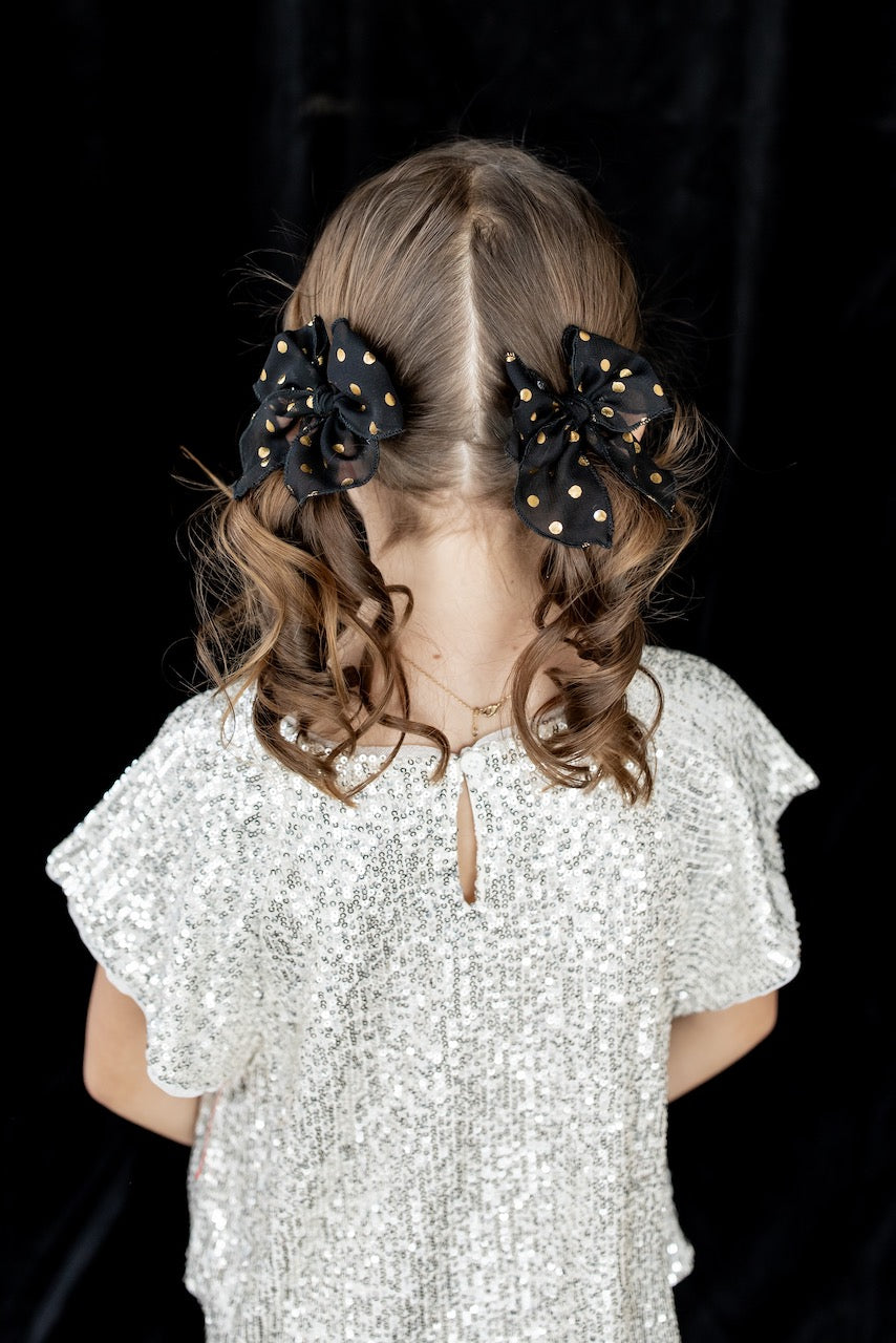 Confetti | Pigtail Set - Petite Party Bow