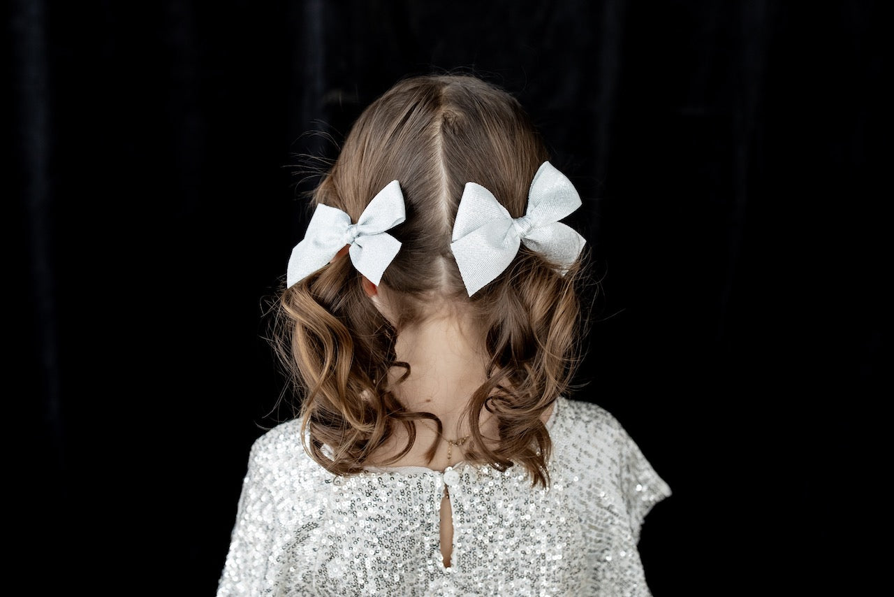 Glitz | Pigtail Set - Ribbon Bow