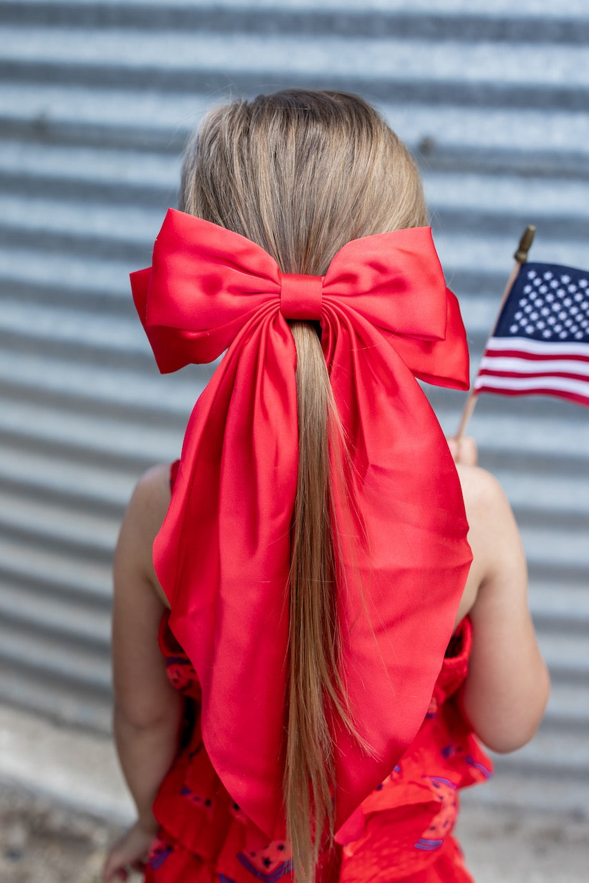 Candy Apple | Statement Bow