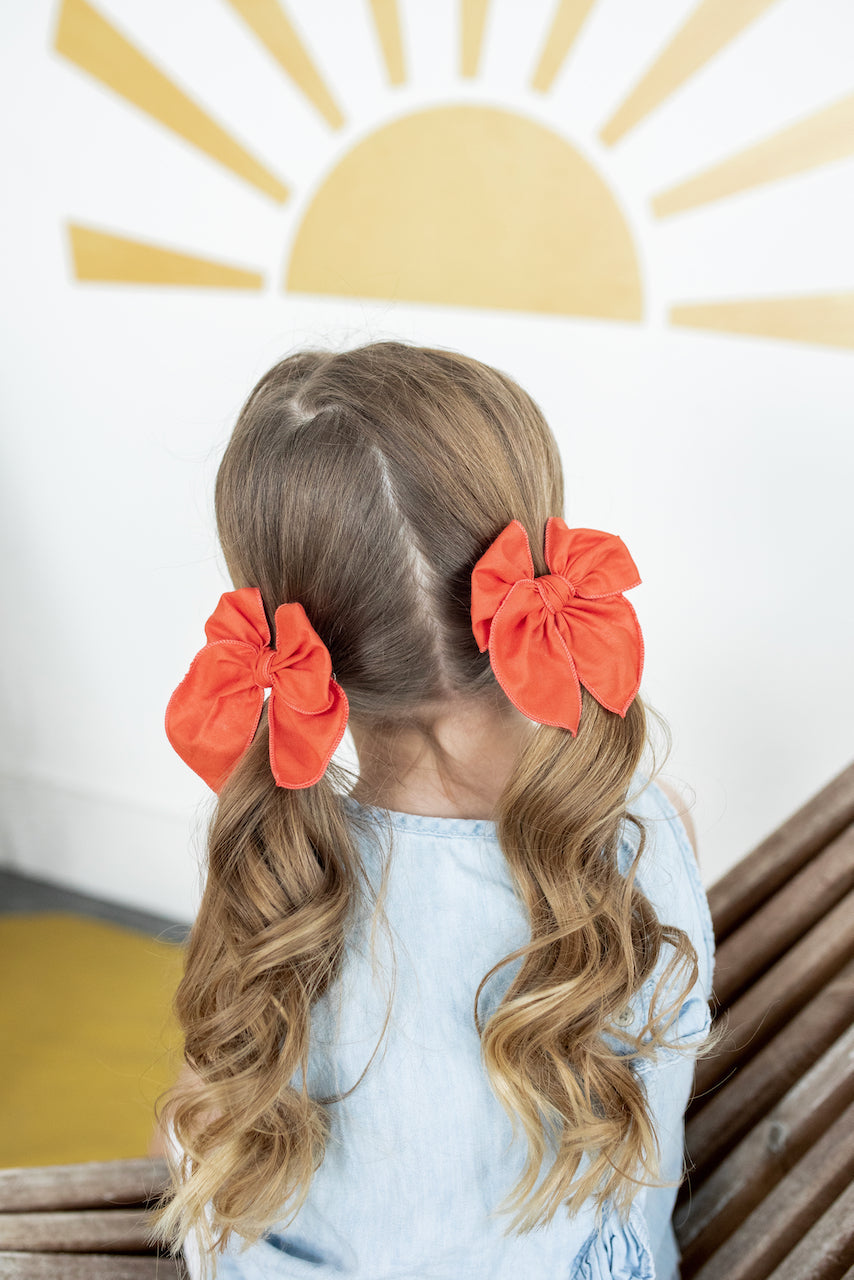 Terracotta | Petite Party Bow