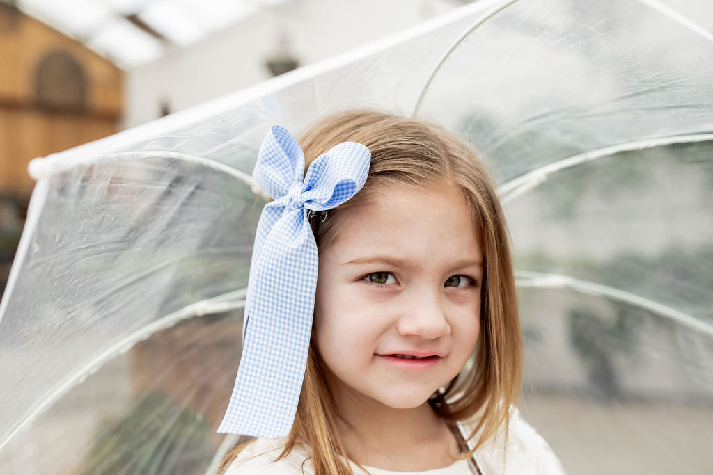 Carolina Blue | Statement Ribbon Bow