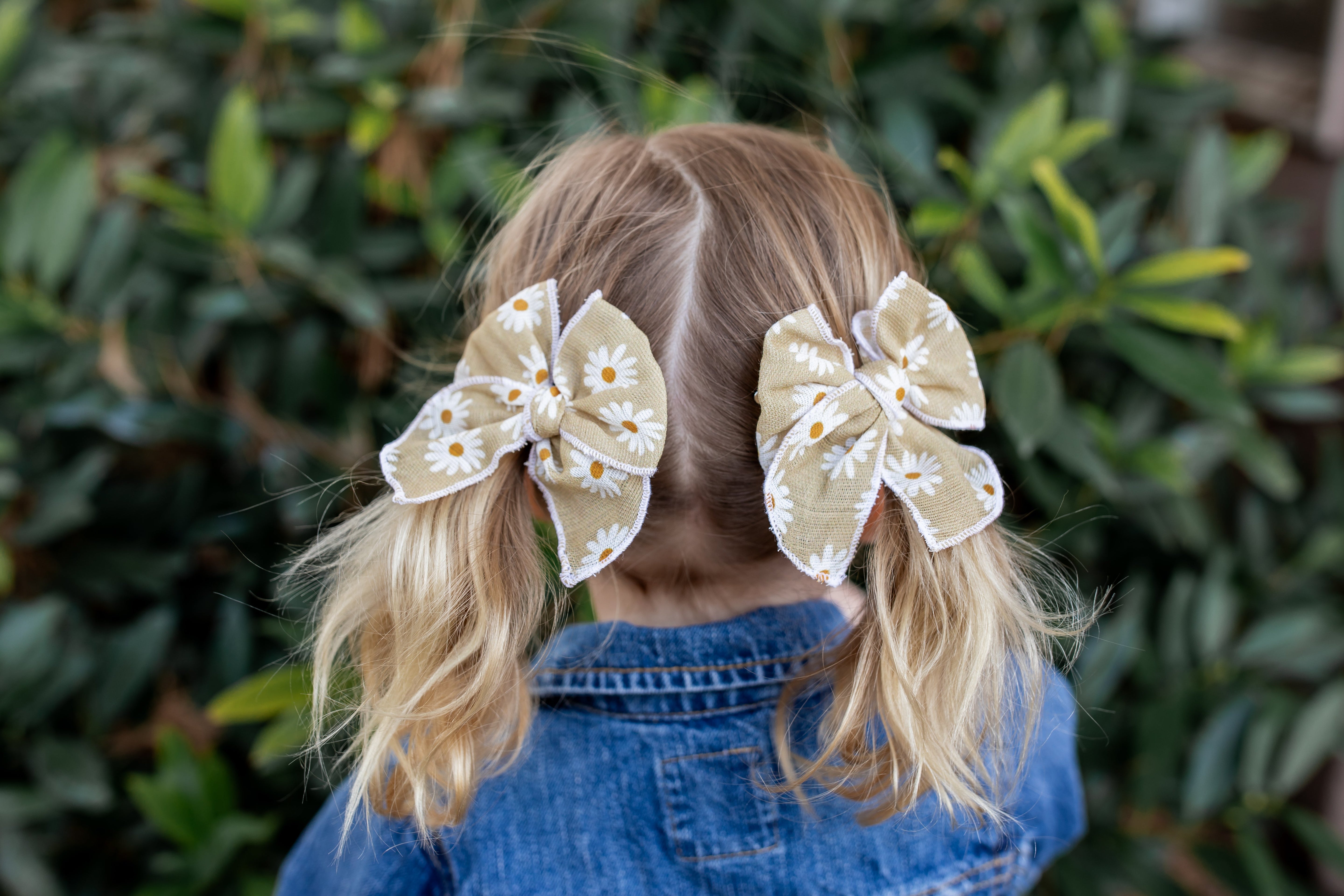 Daisy | Pigtail Set - Petite Party Bow