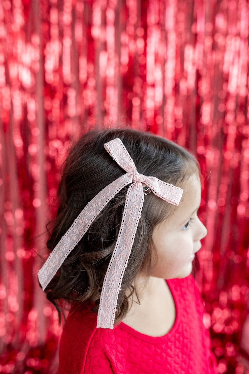 Lace | Statement Ribbon Bow