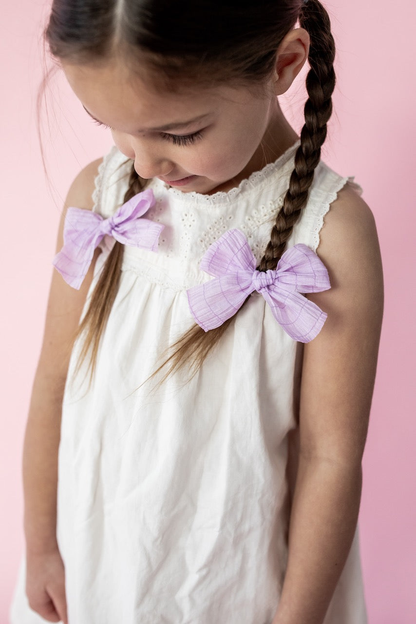 Pastel Purple | Ribbon Bow