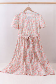 Floral Romance Tiered Maxi Dress