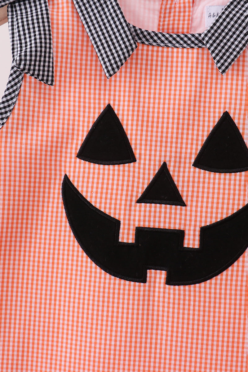 Orange Jack-o-lantern Dress