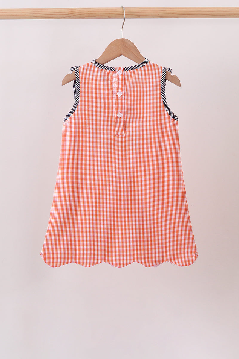 Orange Jack-o-lantern Dress