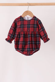 Red Plaid Bubble
